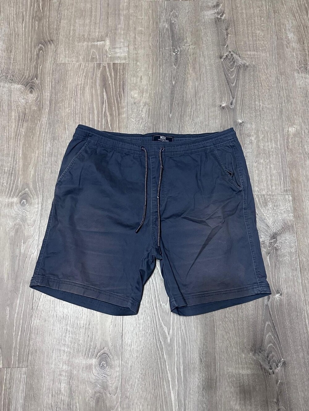 Men's Navy Drawstring Athletic Shorts